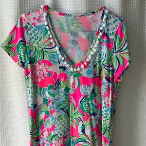 Lilly Pulitzer Cover Up - very cute like new condition